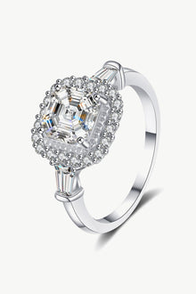  So Much Shine 2 Carat Moissanite Sterling Silver Ring