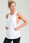 Twinkling Stars Longline Muscle Tank