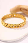 Gold Watch Band Bracelet