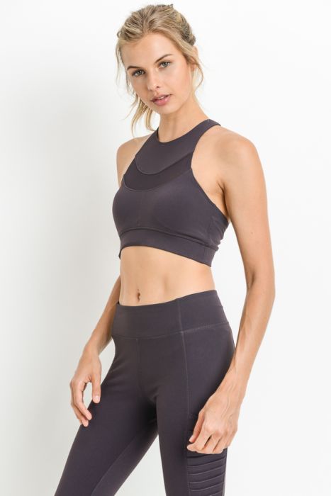 Curve Mesh Extreme Racerback Bra