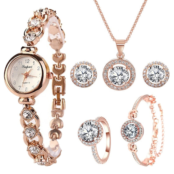 Crystal Watch Set