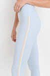 Highwaist Pastel Side Stripe Leggings