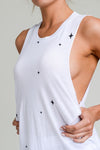 Twinkling Stars Longline Muscle Tank