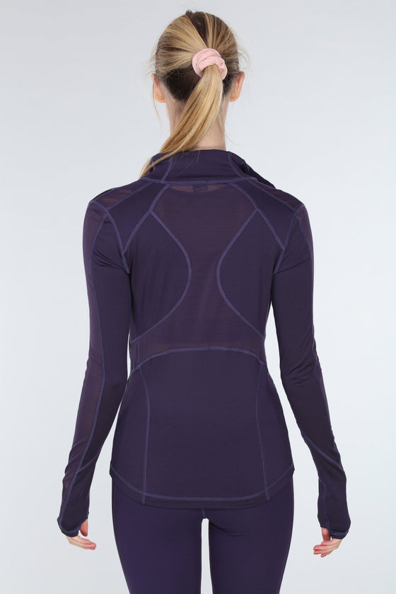 VIBRATION MESH JACKET | PURPLE