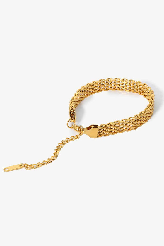 Gold Plated Chain Bracelet