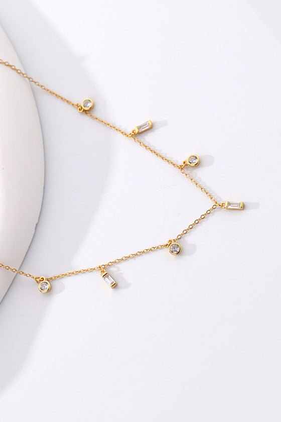 Gold Multi Charm Necklace