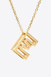 A to J Letter Necklace