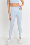 Highwaist Pastel Side Stripe Leggings