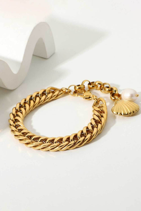 Gold Plated Charm bracelet