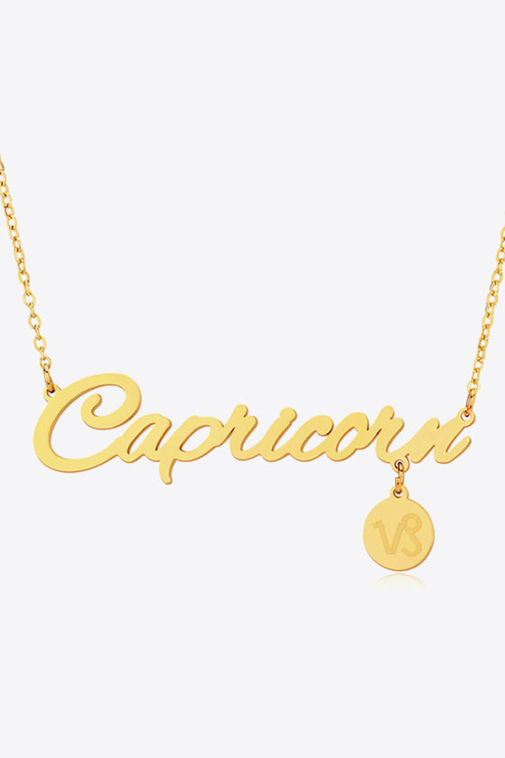 Constellation Pendant Zircon Necklace