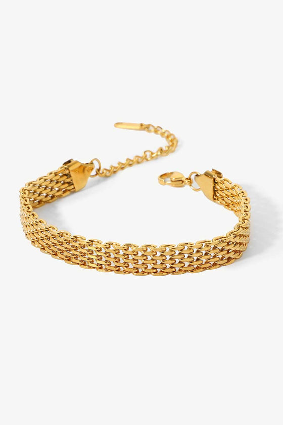 Gold Plated Chain Bracelet