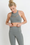 Curve Mesh Extreme Racerback Bra