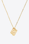 A to J Letter Necklace