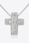 Rhinestone Cross Pendant Necklace