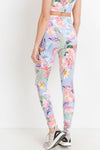 High-waist Floral Leggings