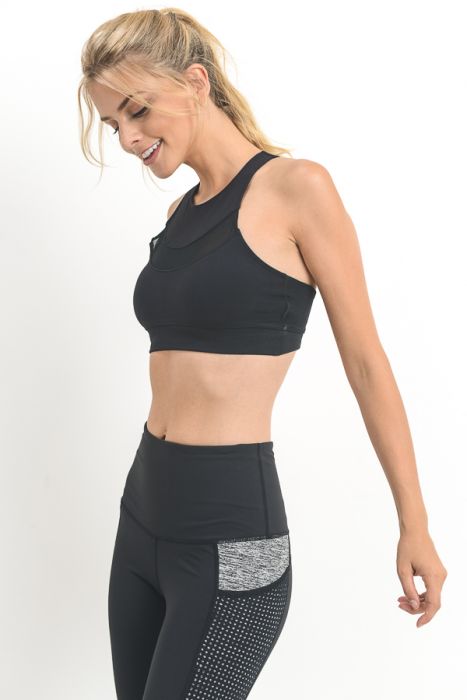 Curve Mesh Extreme Racerback Bra