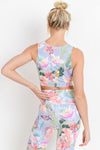 Floral Tie Front Bra