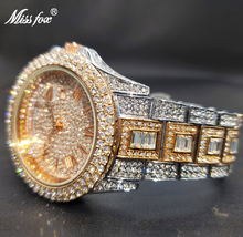 Masculino Diamond Quartz Watches