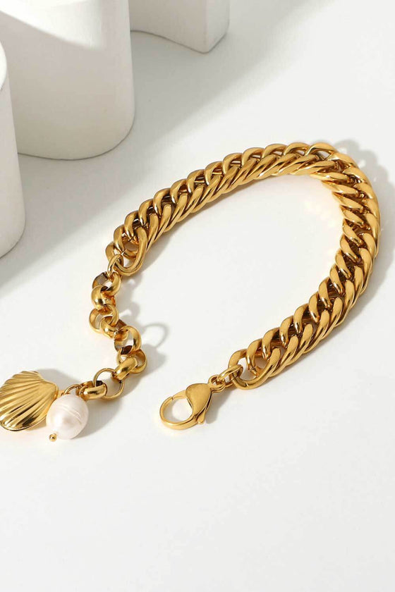 Gold Plated Charm bracelet