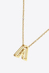 A to J Letter Necklace