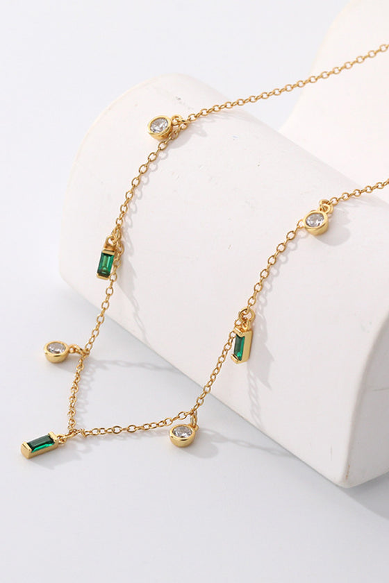 Gold Multi Charm Necklace