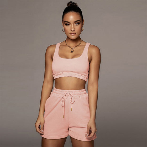 RECESS SHORTS WITH CROP TOP