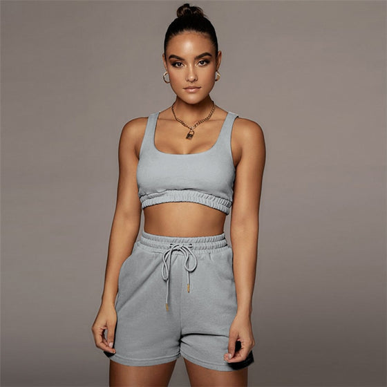 RECESS SHORTS WITH CROP TOP